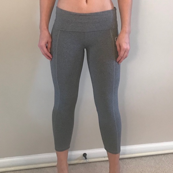 Gilly Hicks Cropped Foldover Cotton 